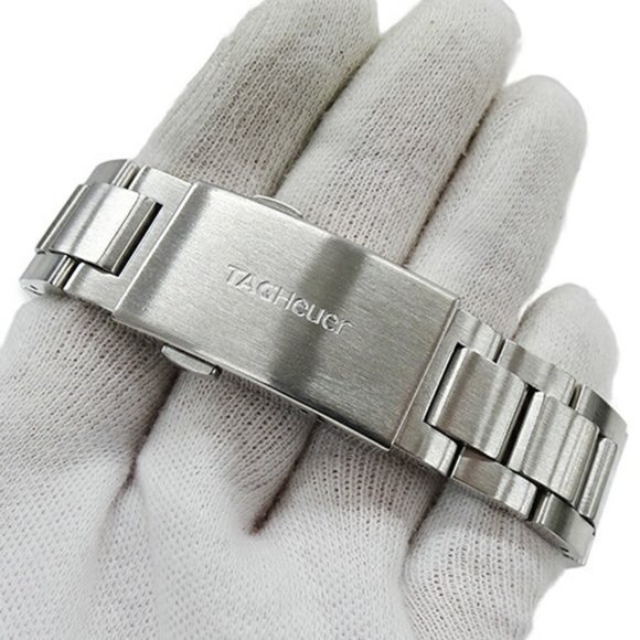 TAG Heuer Aquaracer WAY101B BA0746 Watch Men's Date 300m Quartz Stainless Ste... - Picture 5 of 13